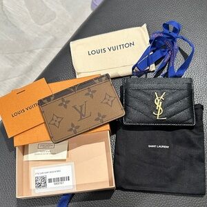 Louis Vuitton Brown Monogram Card Holder